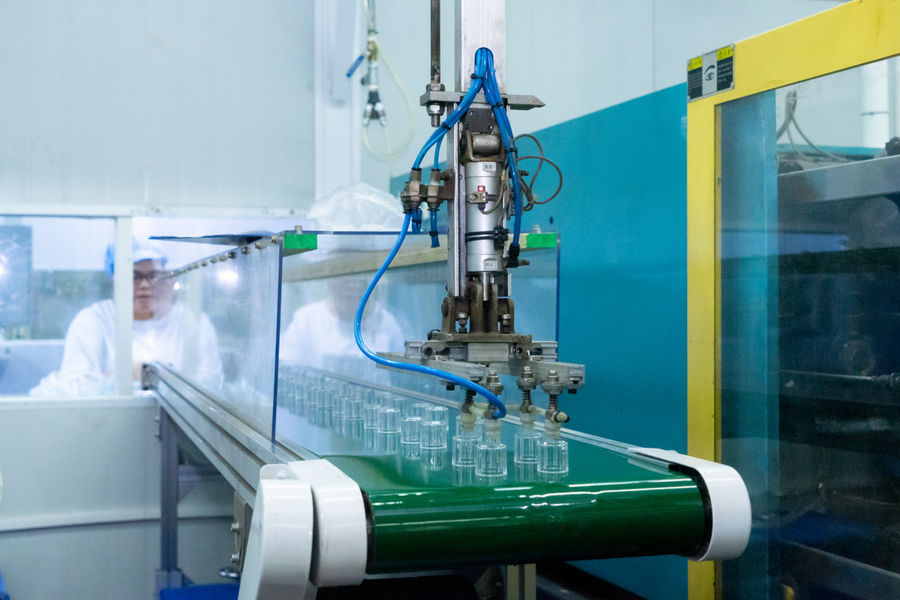 FOSHAN SHUNDE QUANYE PLASTICS CO.,LTD สายการผลิตของผู้ผลิต