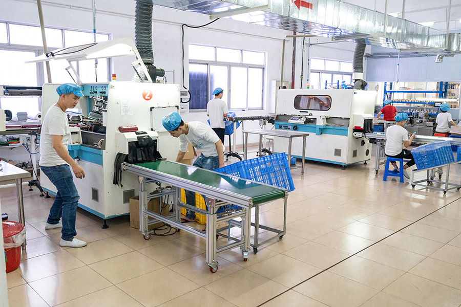 FOSHAN SHUNDE QUANYE PLASTICS CO.,LTD สายการผลิตของผู้ผลิต